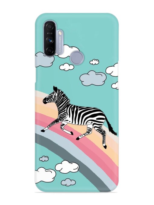 Running Zebra Snap Case for Realme Narzo 20A Zapvi