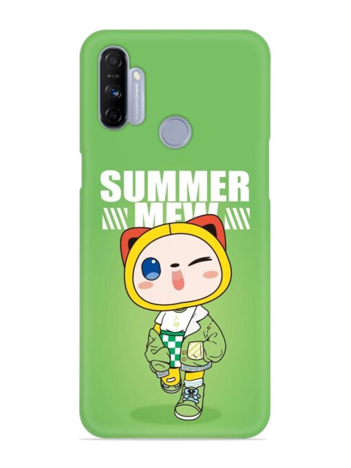 Summer Mew Snap Case for Realme Narzo 20A Zapvi