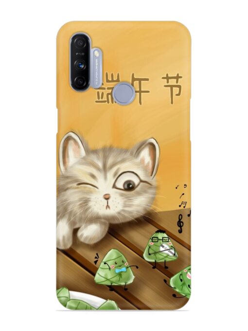 Cat Scorpion Dancing Snap Case for Realme Narzo 20A Zapvi