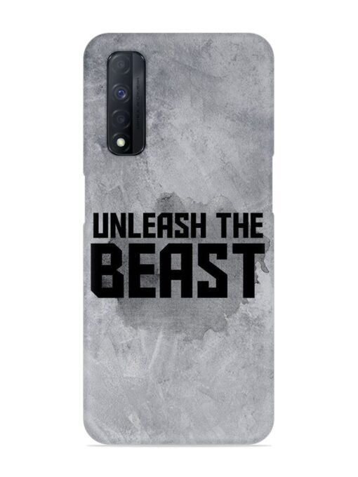 Unleash The Beast Snap Case for Realme Narzo 30 (4G) Zapvi