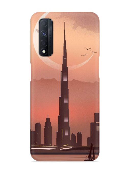 Landmark Burj Khalifa Snap Case for Realme Narzo 30 (4G) Zapvi