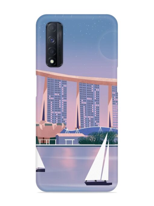 Singapore Scenery Architecture Snap Case for Realme Narzo 30 (4G) Zapvi