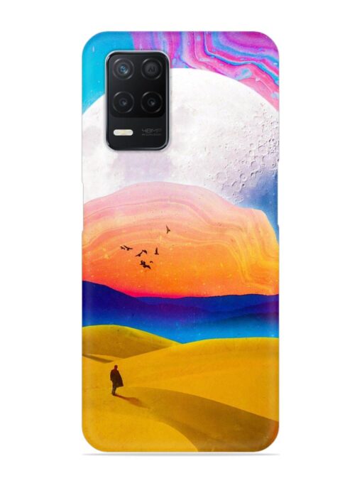 Sandy Desert Snap Case for Realme Narzo 30 (5G) Zapvi