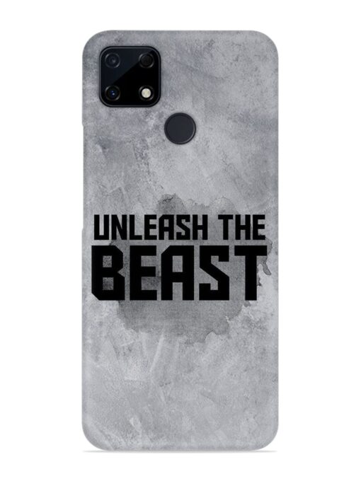 Unleash The Beast Snap Case for Realme Narzo 30A Zapvi