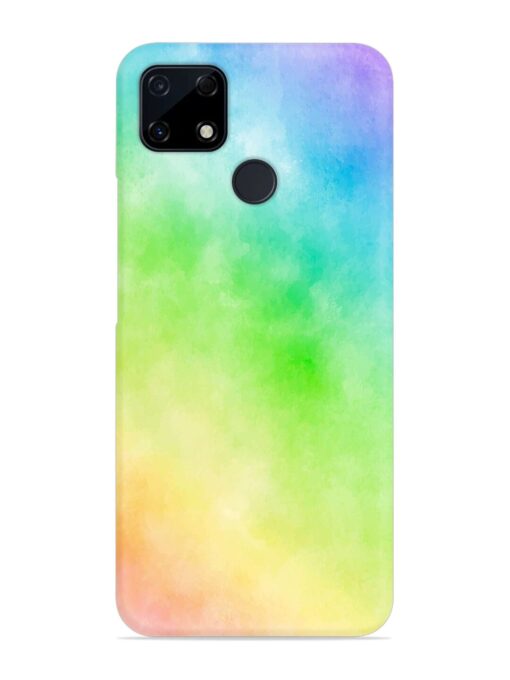 Watercolor Mixture Snap Case for Realme Narzo 30A Zapvi