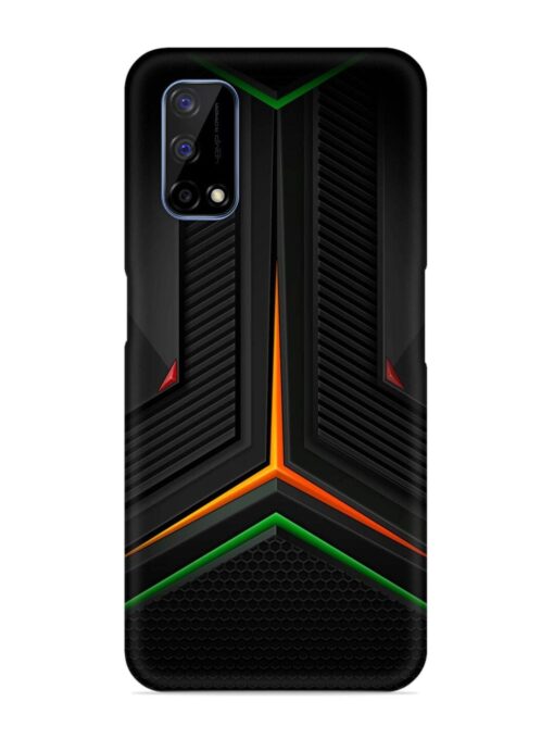 Orange Triangle Light Snap Case for Realme Narzo 30 Pro (5G) Zapvi