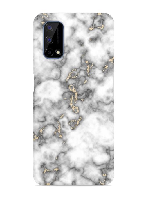 Gray And Gold Marble Snap Case for Realme Narzo 30 Pro (5G) Zapvi