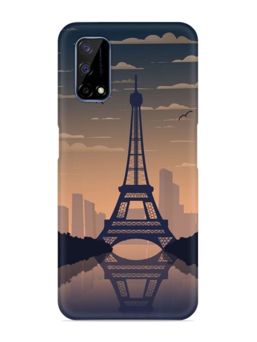 France Paris Eiffel Tower Gradient Snap Case for Realme Narzo 30 Pro (5G) Zapvi