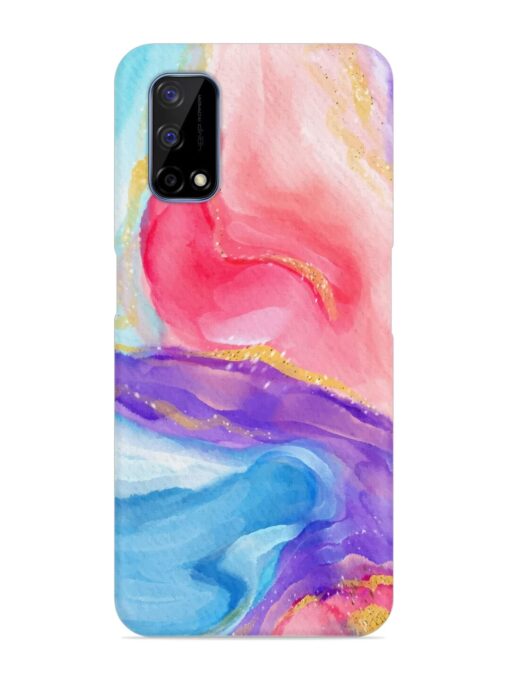 Watercolor Gradient Snap Case for Realme Narzo 30 Pro (5G) Zapvi