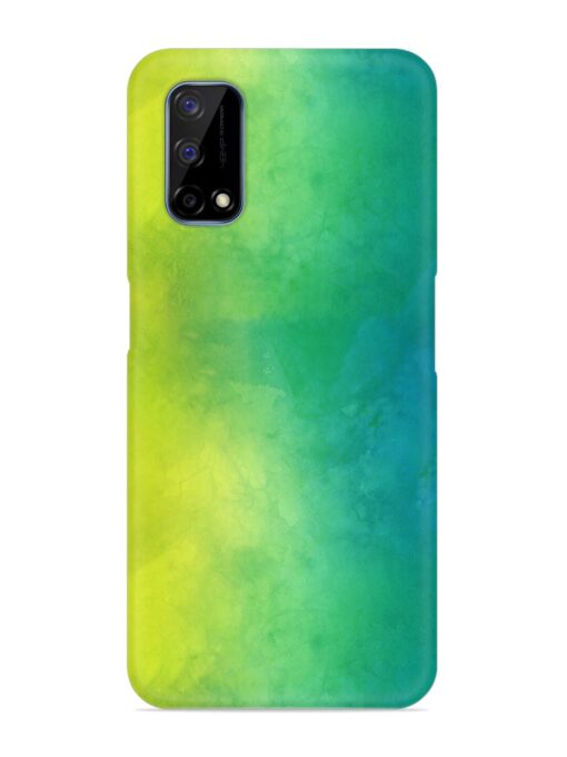 Yellow Green Gradient Snap Case for Realme Narzo 30 Pro (5G) Zapvi