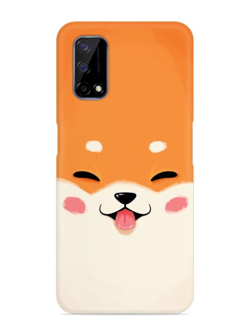 Happy Cat Art Snap Case for Realme Narzo 30 Pro (5G) Zapvi