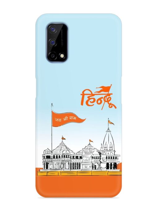 Ram Mandir Hindu Snap Case for Realme Narzo 30 Pro (5G) Zapvi