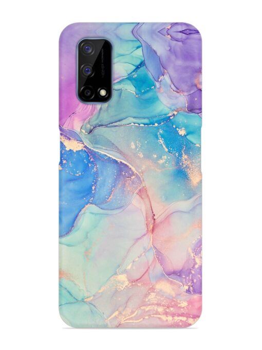 Alcohol Ink Colors Snap Case for Realme Narzo 30 Pro (5G) Zapvi