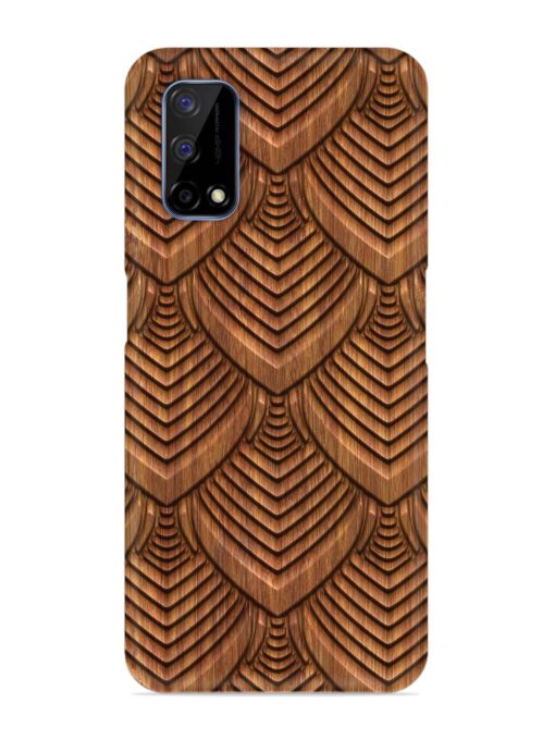 Carved Pattern On Snap Case for Realme Narzo 30 Pro (5G) Zapvi