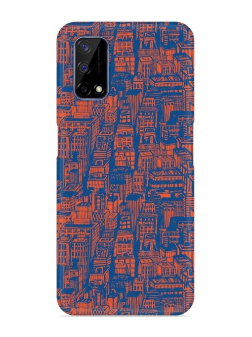 Hand Drawn Seamless Snap Case for Realme Narzo 30 Pro (5G) Zapvi