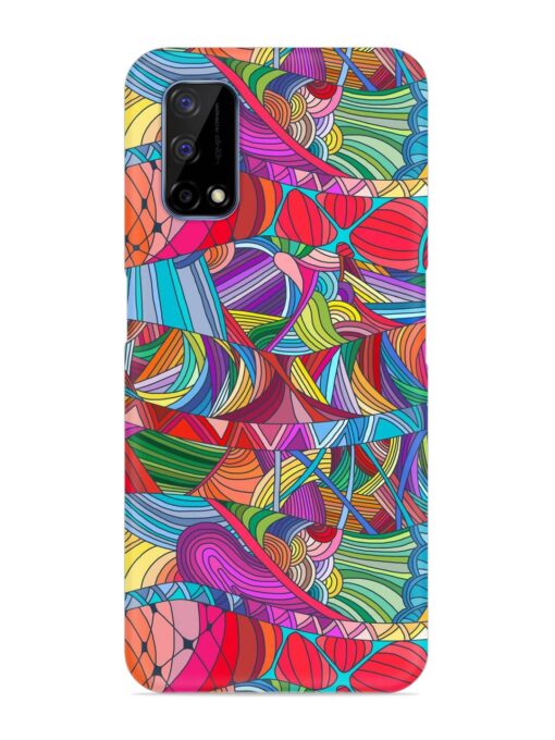 Seamless Patterns Hand Drawn Snap Case for Realme Narzo 30 Pro (5G) Zapvi