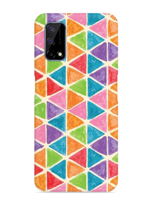 Seamless Colorful Isometric Snap Case for Realme Narzo 30 Pro (5G) Zapvi