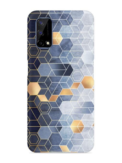 Geometric Abstraction Hexagons Snap Case for Realme Narzo 30 Pro (5G) Zapvi