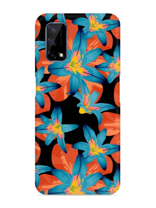 Philippine Flowers Seamless Snap Case for Realme Narzo 30 Pro (5G) Zapvi