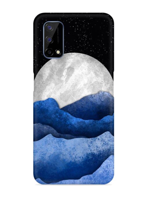 Full Moon Mountain Vector Snap Case for Realme Narzo 30 Pro (5G) Zapvi