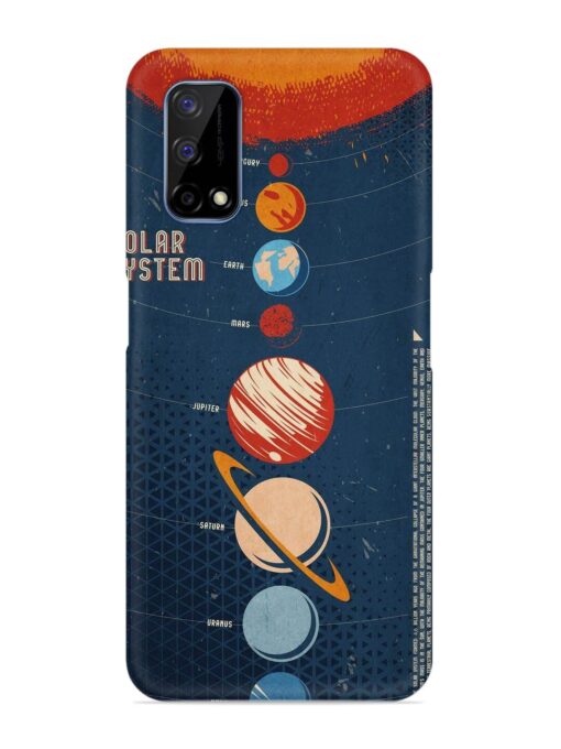 Solar System Vector Snap Case for Realme Narzo 30 Pro (5G) Zapvi