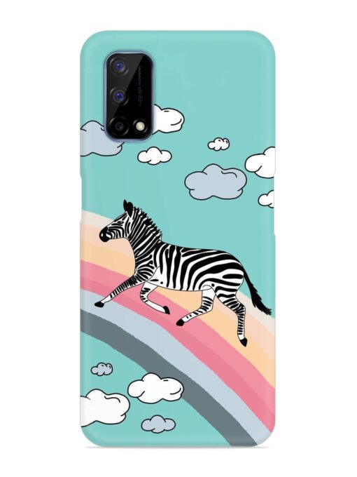 Running Zebra Snap Case for Realme Narzo 30 Pro (5G) Zapvi