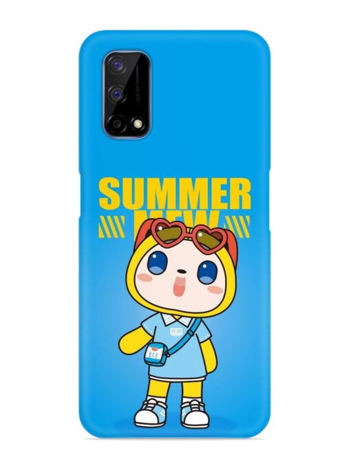 Summer Mew Cartoon Snap Case for Realme Narzo 30 Pro (5G) Zapvi