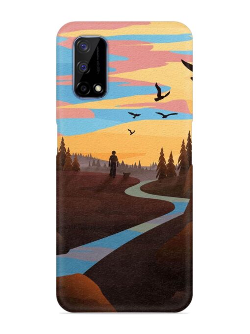 Natural Landscape Art Snap Case for Realme Narzo 30 Pro (5G) Zapvi