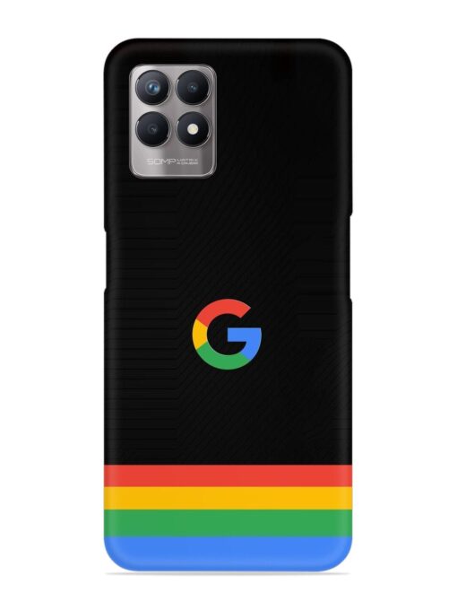 Google Logo Art Snap Case for Realme Narzo 50 (4G) Zapvi