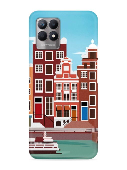 Scenery Architecture Amsterdam Landscape Snap Case for Realme Narzo 50 (4G) Zapvi