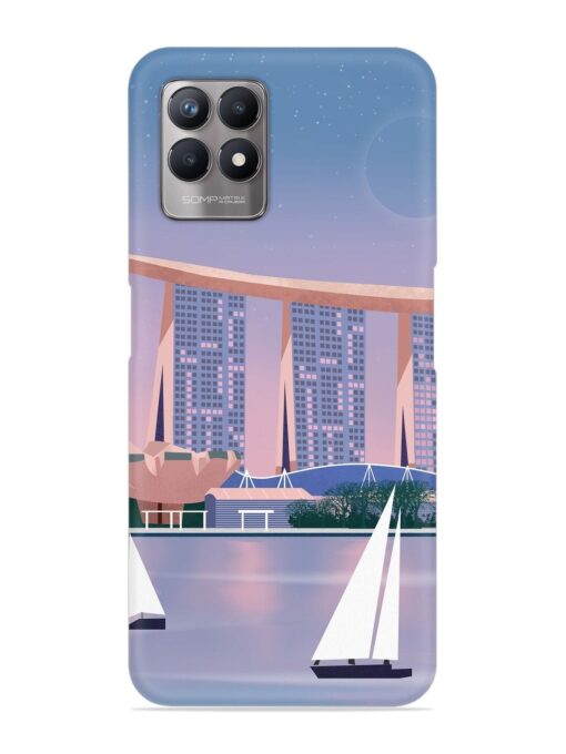 Singapore Scenery Architecture Snap Case for Realme Narzo 50 (4G) Zapvi