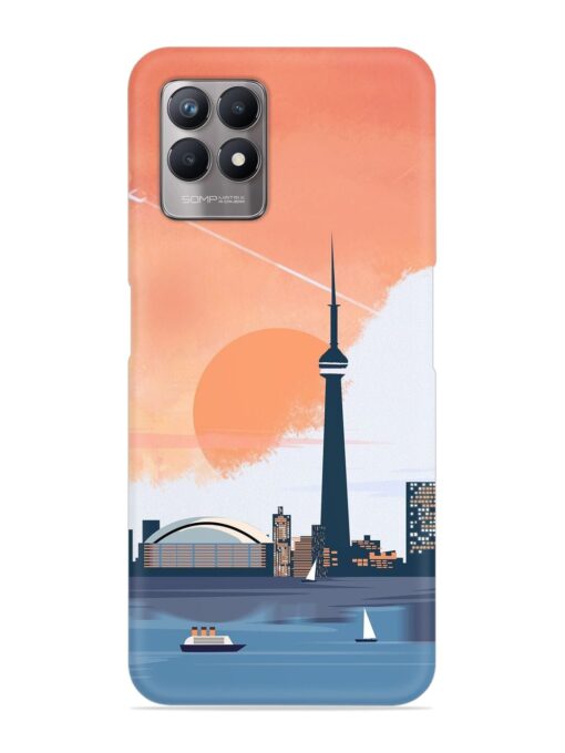 Toronto Canada Snap Case for Realme Narzo 50 (4G) Zapvi