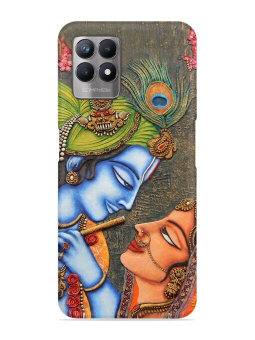 Lord Radha Krishna Flute Art Snap Case for Realme Narzo 50 (4G) Zapvi