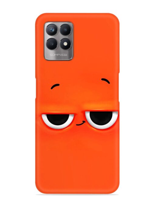 Smiley Face Snap Case for Realme Narzo 50 (4G) Zapvi