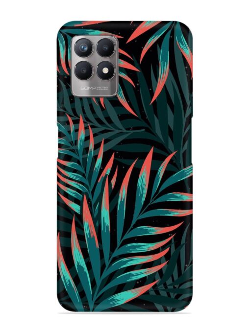 Green Leaf Art Snap Case for Realme Narzo 50 (4G) Zapvi