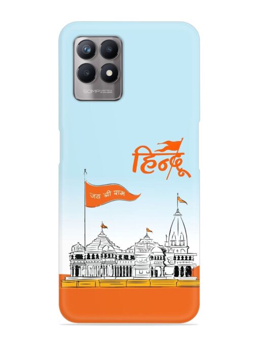 Ram Mandir Hindu Snap Case for Realme Narzo 50 (4G) Zapvi