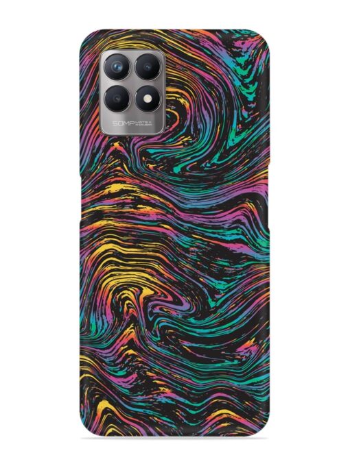 Abstract Liquid Colors Snap Case for Realme Narzo 50 (4G) Zapvi