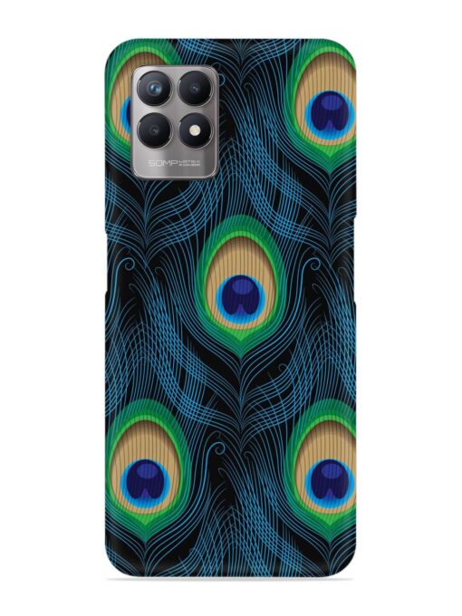 Seamless Pattern Peacock Snap Case for Realme Narzo 50 (4G) Zapvi