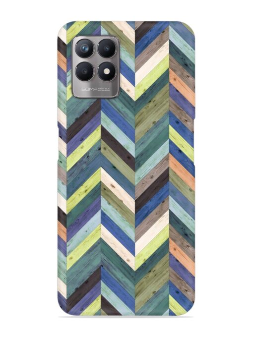 Chevron Random Color Snap Case for Realme Narzo 50 (4G) Zapvi