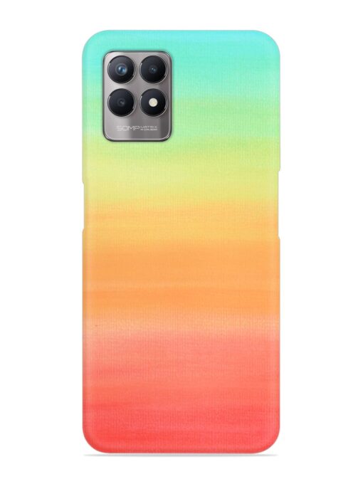 Background Sky Watercolor Snap Case for Realme Narzo 50 (4G) Zapvi