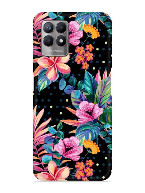 Seamless Floral Pattern Snap Case for Realme Narzo 50 (4G) Zapvi