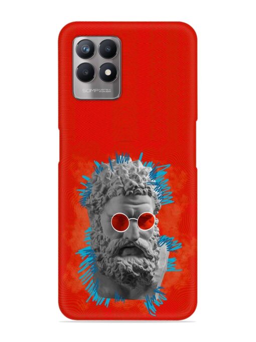 Contemporary Art Concept Snap Case for Realme Narzo 50 (4G) Zapvi