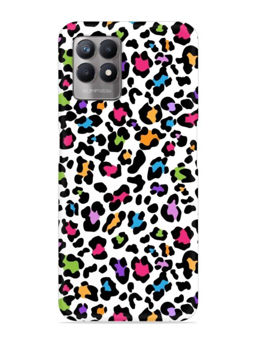 Seamless Leopard Pattern Snap Case for Realme Narzo 50 (4G) Zapvi