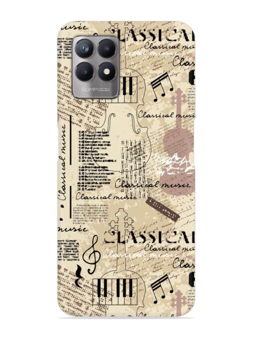 Classical Music Lpattern Snap Case for Realme Narzo 50 (4G) Zapvi