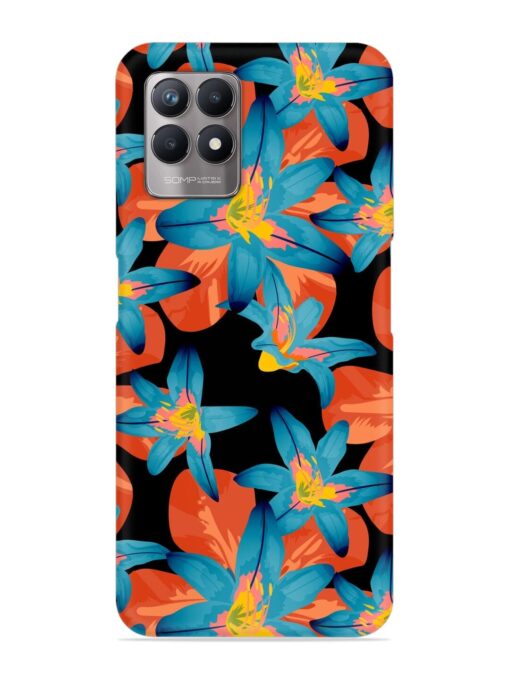 Philippine Flowers Seamless Snap Case for Realme Narzo 50 (4G) Zapvi