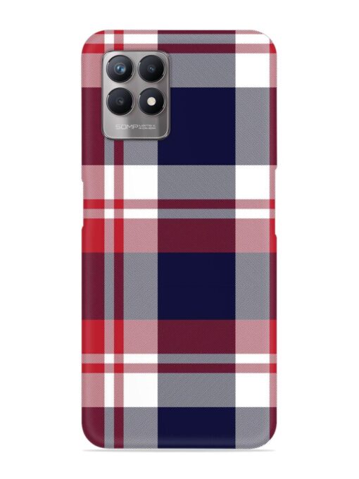 Classic Plaid Tartan Snap Case for Realme Narzo 50 (4G) Zapvi