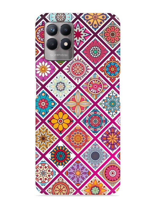 Seamless Tile Pattern Snap Case for Realme Narzo 50 (4G) Zapvi