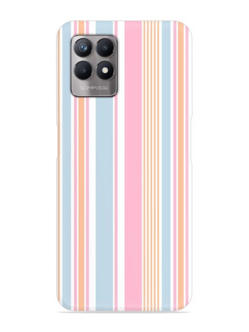 Stripe Seamless Pattern Snap Case for Realme Narzo 50 (4G) Zapvi