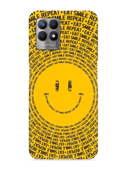 Smiley Snap Case for Realme Narzo 50 (4G) Zapvi