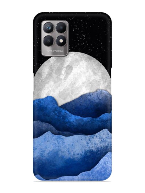 Full Moon Mountain Vector Snap Case for Realme Narzo 50 (4G) Zapvi